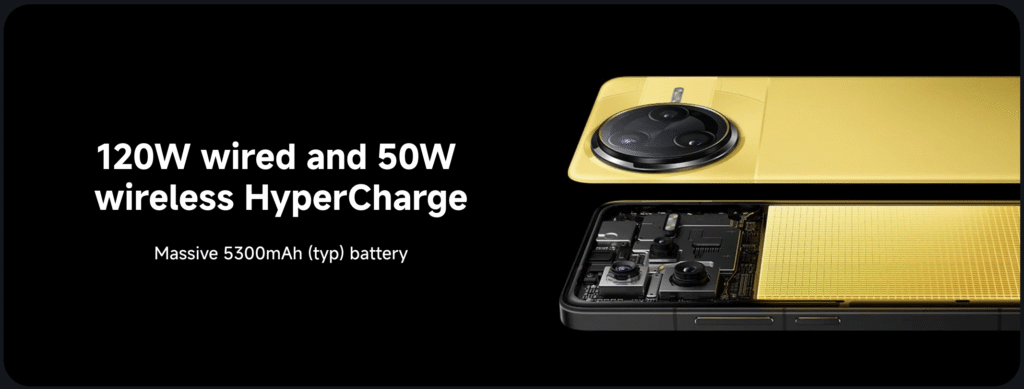 Poco F7 Ultra packs a 5300mAh battery